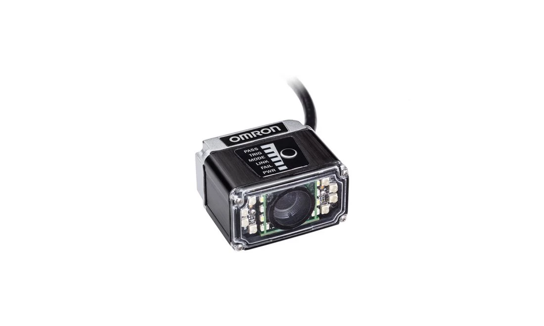 Omron MicroHAWK V420-F Front view Omron MicroHAWK V420-F Front view