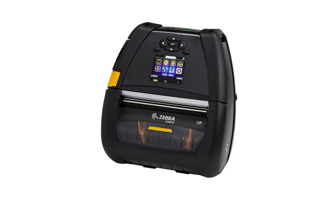 Imprimante étiquette Zebra ZQ630 portative 203dpi , RFID disponible