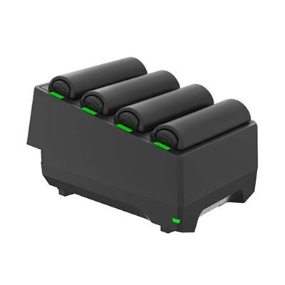 4-fold and 20-fold battery charging station